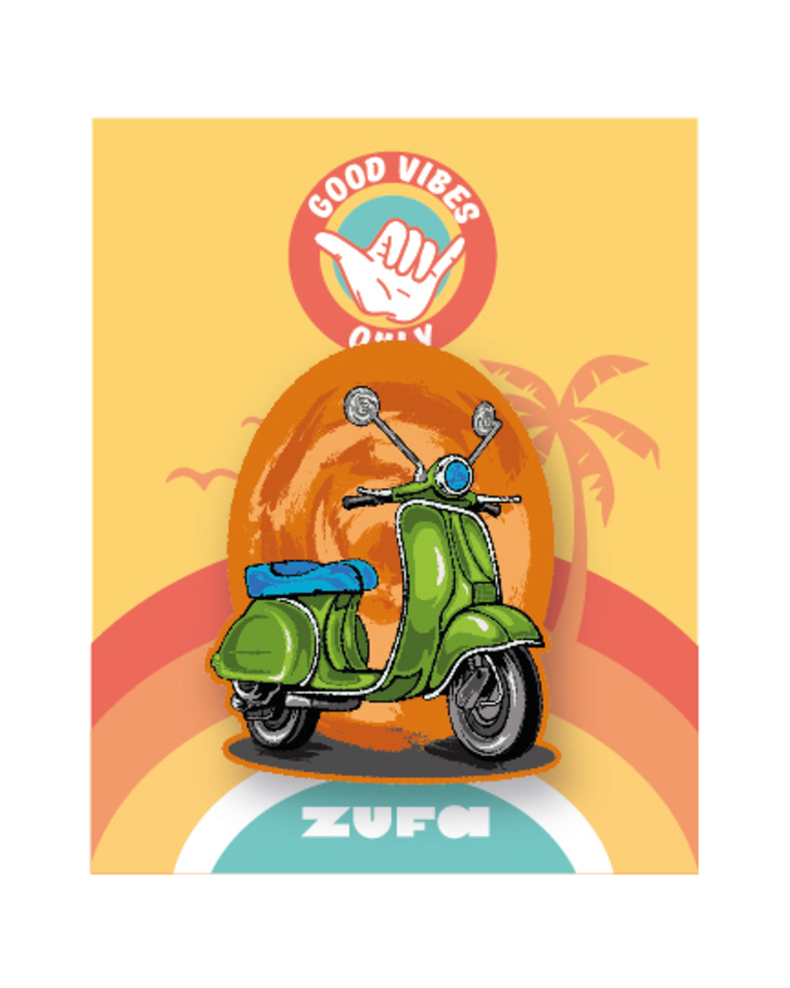 Значок деревянный Веспа 30046 70₽